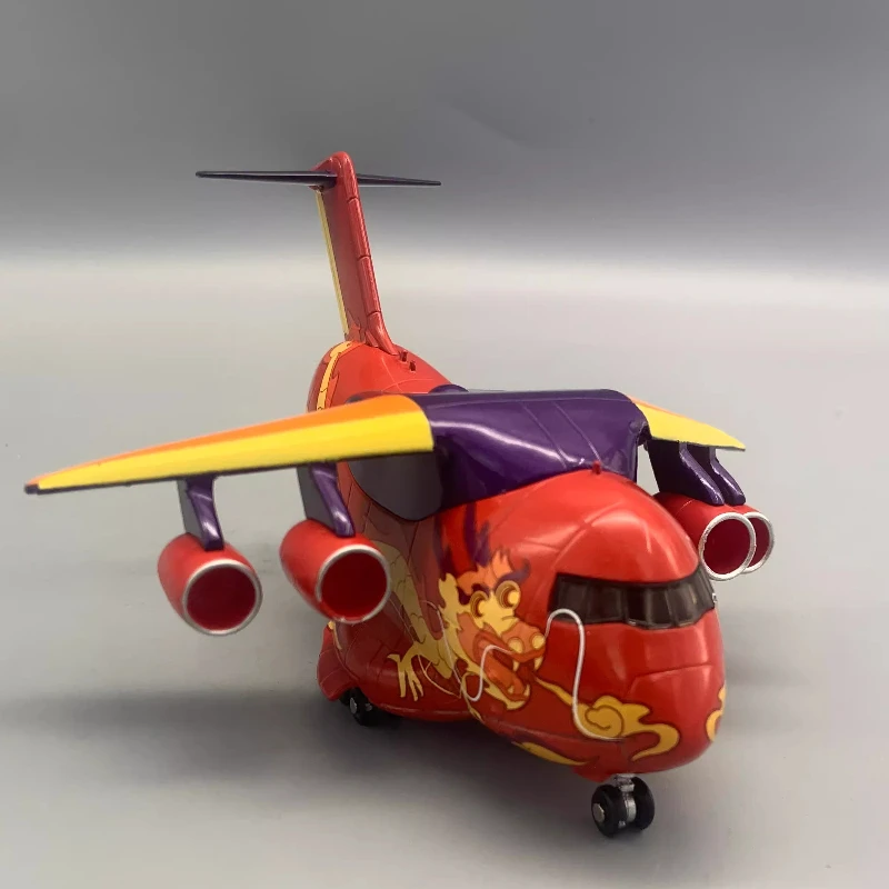 

Aircraft Model Q Fighter Y-20 The Year Of The Loong Commemorative Alloy Aviation Ornaments Collection Commemorative Gift