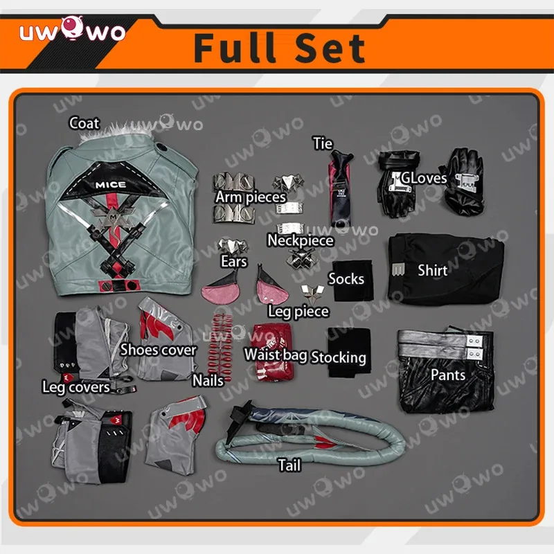 UWOWO ジェーン・ドー コスプレ コラボ シリーズ: ゲーム ゼンレス ゾーン ゼロ ZZZ ジェーン・ドー コスプレ衣装 小道具付き ハロウィンコスチューム