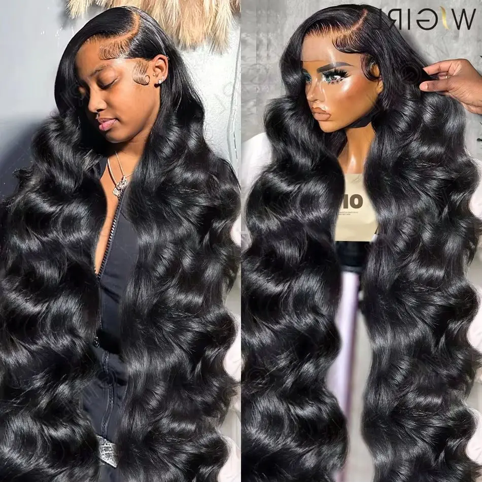 

30 40 inch 13x6 HD Body Wave Lace Front Human Hair Wigs Closure Wig Brazilian Water Wave 13x4 Lace Frontal Wig For Women
