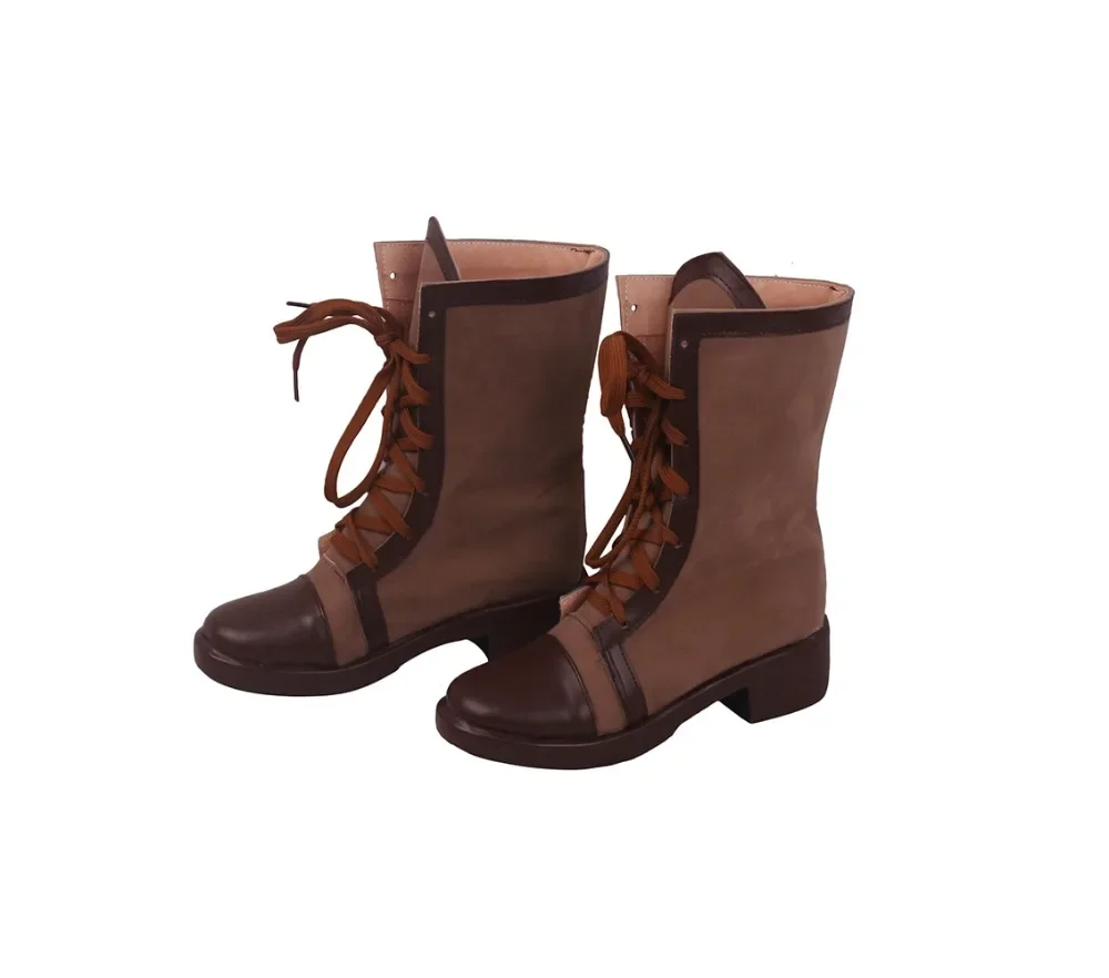 Buty Yuziki Cosplay Sengoku Night Blood Yuziki Cosplay Buty Brązowe buty wykonane na zamówienie dla mężczyzn i kobiet