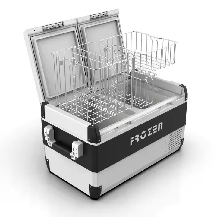 

75L Dual-Zone Car Refrigerator For Outdoor Sea Fishing Offshore Fishing Yacht RV Caravan Motorhome Motorboat Freezer Car Fridge