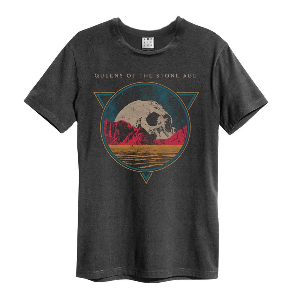 Amplified Qotsa Skull Planet T Shirt