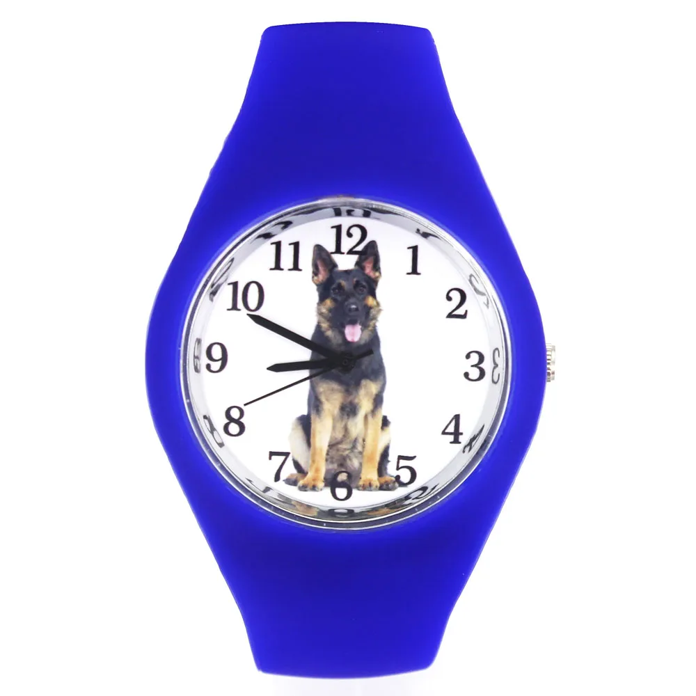 Jesus Christus Kreuz Brasilien Kruzifix Ostern Tag Geschenk Frauen Männer Mode Silikon Band Sport Quarz Armbanduhr