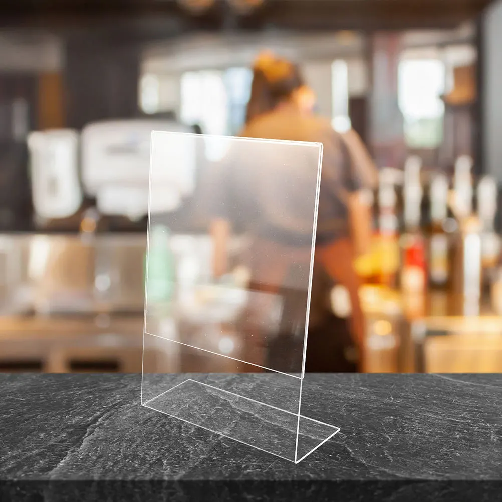 2Pcs Acrylic Transparent Writing Desktop Drawing Board Rack Adjustable Angle Portable Reading Support