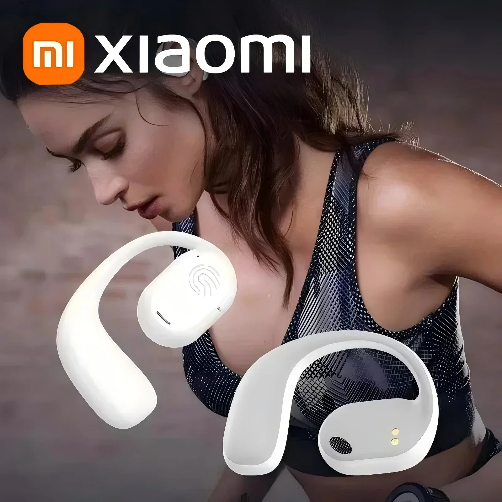 Xiaomi اللاسلكية سماعات توصيل العظام BT5.3 9D HiFi ستيريو IPX8 مقاوم للماء التحكم باللمس الحد من الضوضاء سماعة رياضية #6