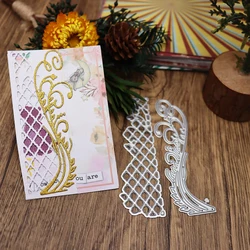 Grid Background Metal Cutting Dies Embossing Handicrafts Mold Scrapbook Paper Craft Knife Mould Blade Punch Stencils Dies