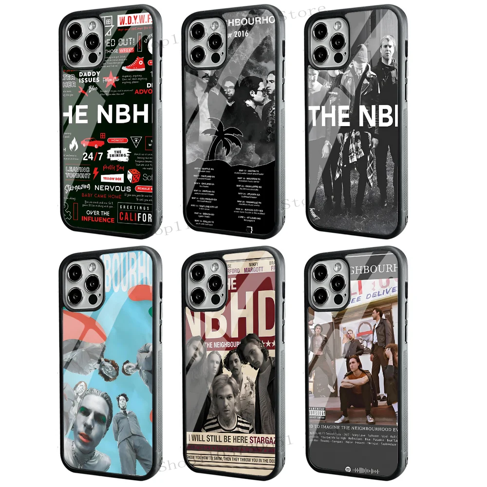 Rock T-The Neighborhood Band Phone Case Mobile For IPhone 15 14 13 Pro Max 11 12 Mini Alex Mirror TPU Shell