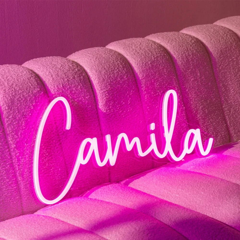 Personalised Neon Sign LED Name Light for Kids, USB Powered, Wall Bedroom Decor, Birthday Wedding Party Gift Neon Led Sign