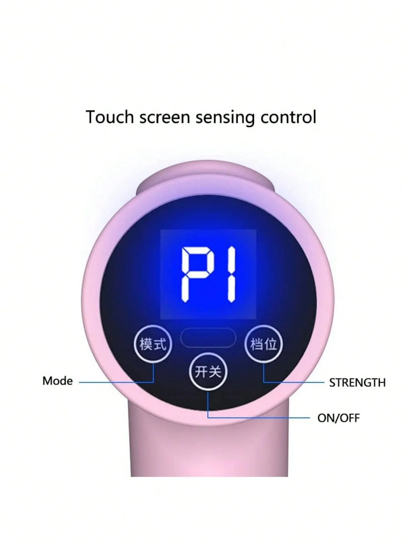 2026 1PC Customized Powerful Fascia Gun Full Body Massager to Release Muscle, Same as the Celebrity Model USB-Powered