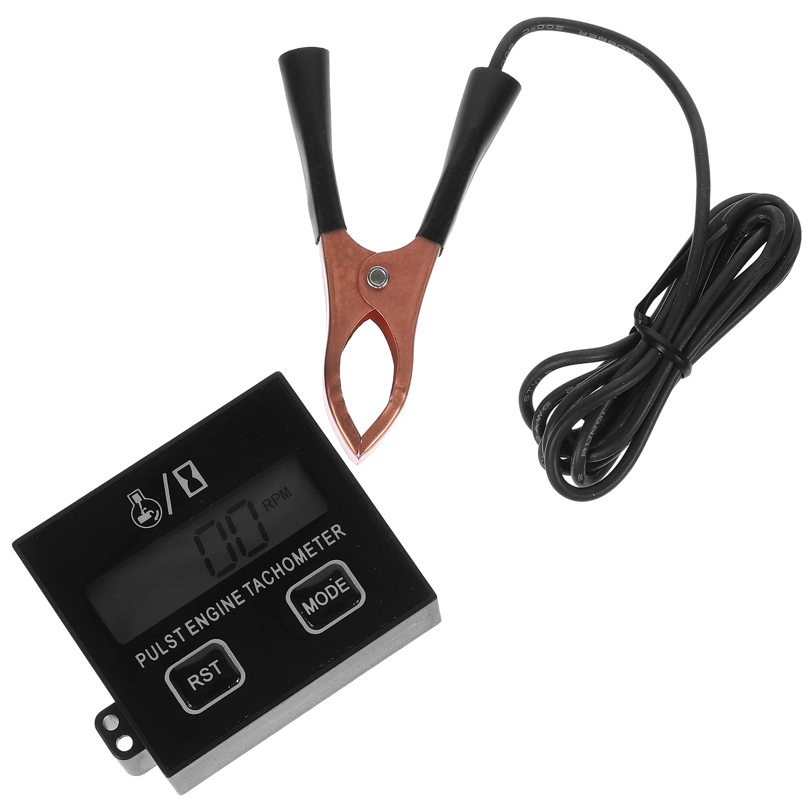 

Digital Chainsaw Tachometer Engine Meter Small Engines Lawn Mower UTV RV Pulse Speedometer Tach Gauge 2 Stroke 4 Stroke