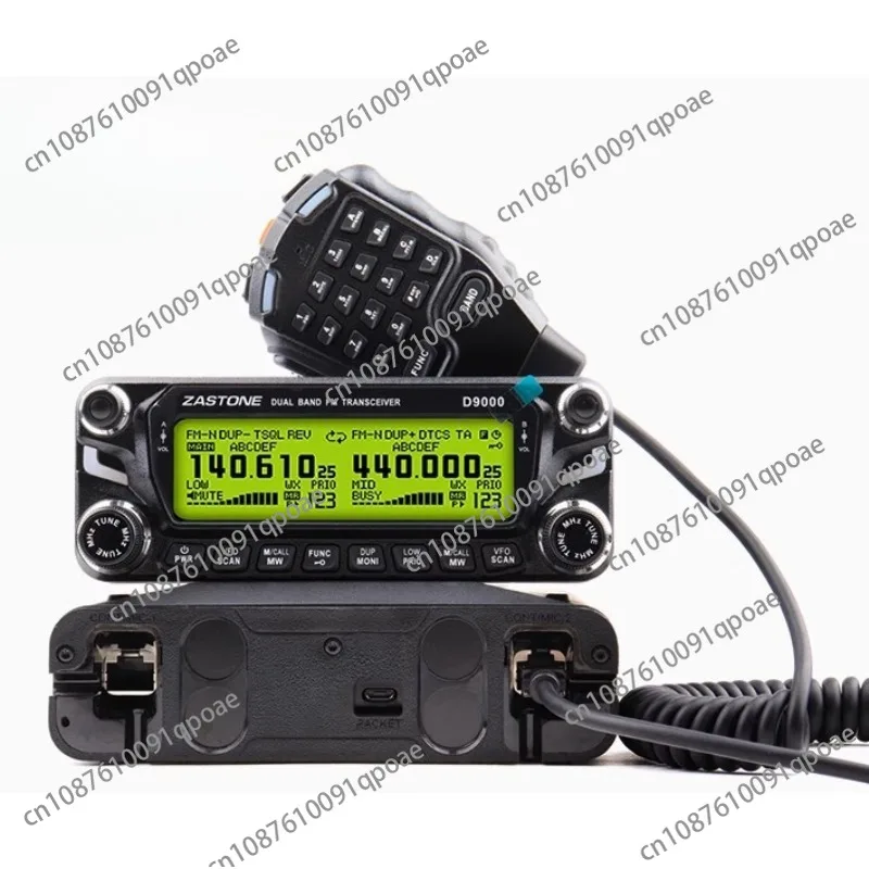 D9000, 50W, UHF, VHF, 136-174,400-520MHz Zastone-Station Car Radio Walkie Talkie Bidirectional HF Ham Transceiver