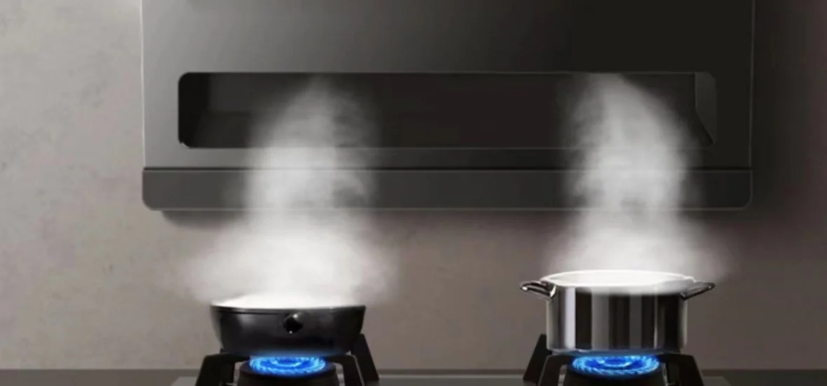 شفاط المطبخ الذكي الصيني عالي الجودة مع شاشة تعمل باللمس للمطبخ المنزلي