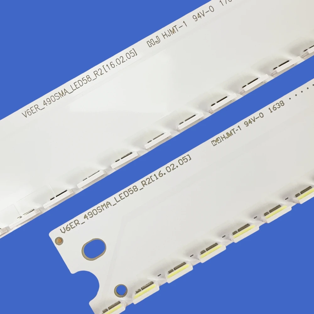 LED شريط إضاءة خلفي ل UE49KU6470U UE49KU6400U UE49KU6450U UE49KU6500U UE49KU6510U UE49KU6650U UE49KU6670U UE49MU6400U