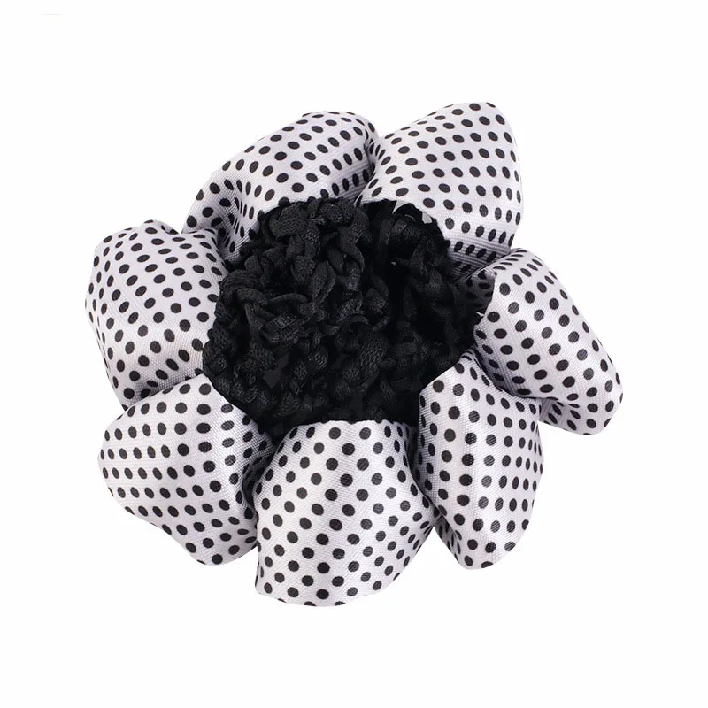 Women Girls Bun Cover Snood Hair Net Ballet Dance Skating Crochet Elastic Candy Color Nets Hair Bands Polka Dot Hair Accessories