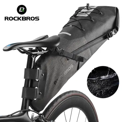 Waterproof Reflective Bike Saddle Bag 10L ROCKBROS