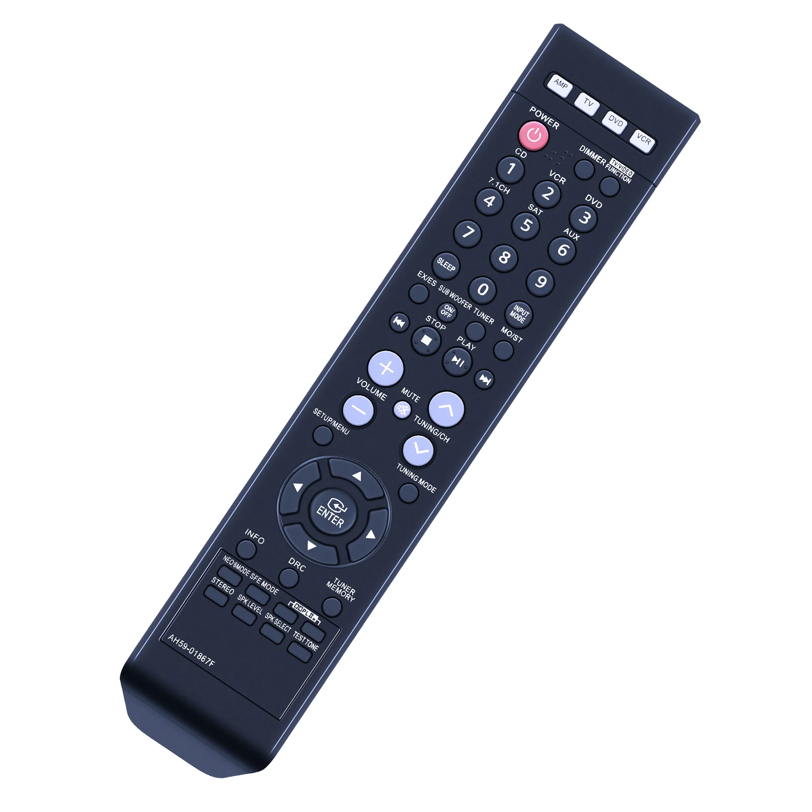 AH59-01867F für Samsung Heimkino-Fernbedienung HTAS720S HTAS720ST HTAS720ST/XAA HTAS720ST/XAC AVR720 HTAS720 HT-AS720 HT-AS