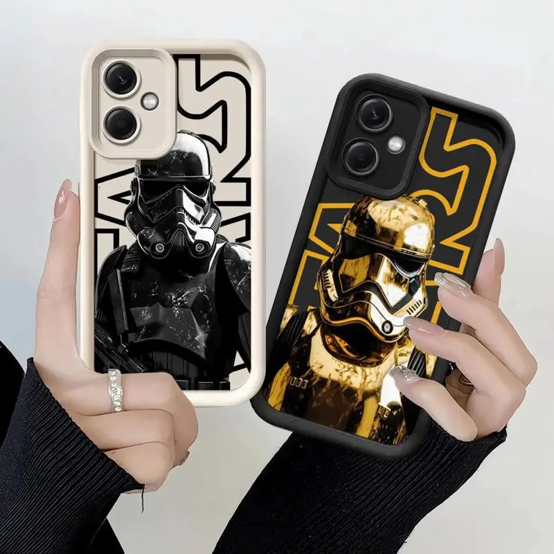 Star Mandalorians W-Wars for Xiaomi Redmi 12C 13C 12 13 4G A1 A2 Plus A3x Poco X3 Pro C50 C51 C61 Silicone funda Phone Case