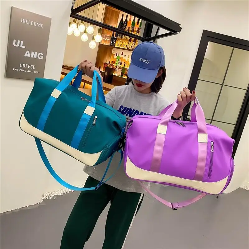 Fashion Leisure New Travel Bag Dry Wet Separation Suitcase Large Capacity Sports Clothes Storage Swimming Bag Bags for Woman