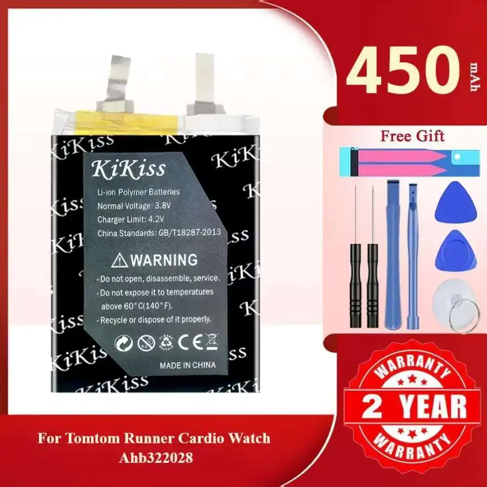 

Runner Cardio(322028) Battery for TomTom Runner Cardio Watch AHB322028