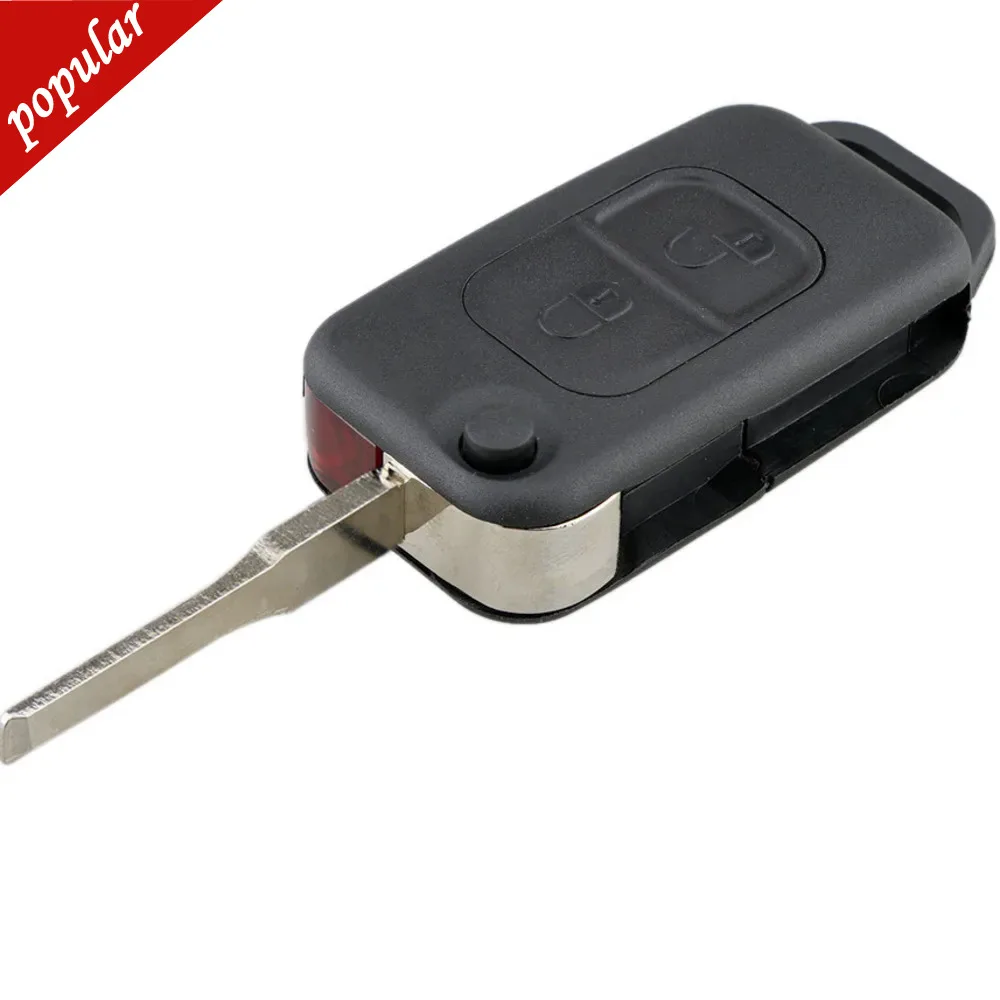 2024 neueste Autos chl üssel Fall Flip Falt schale Remote Fob 2 Knopf formercedesbenz slk e113 a c e s w168 w202 w203