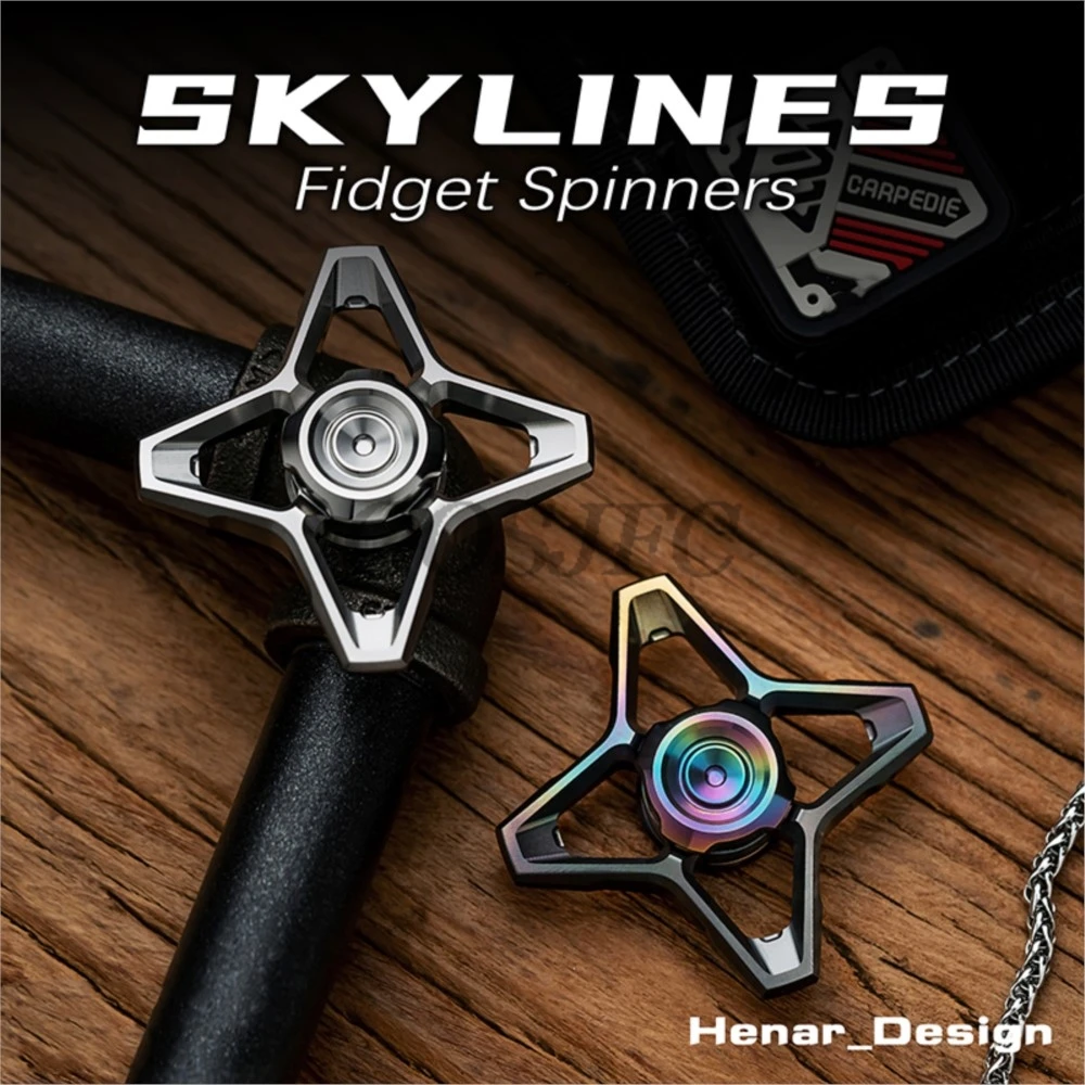 

WANWU EDC SKYLINES Fidget Spinner Stress Toy Anxiety Toy Stress Relief Boy Hot Toys