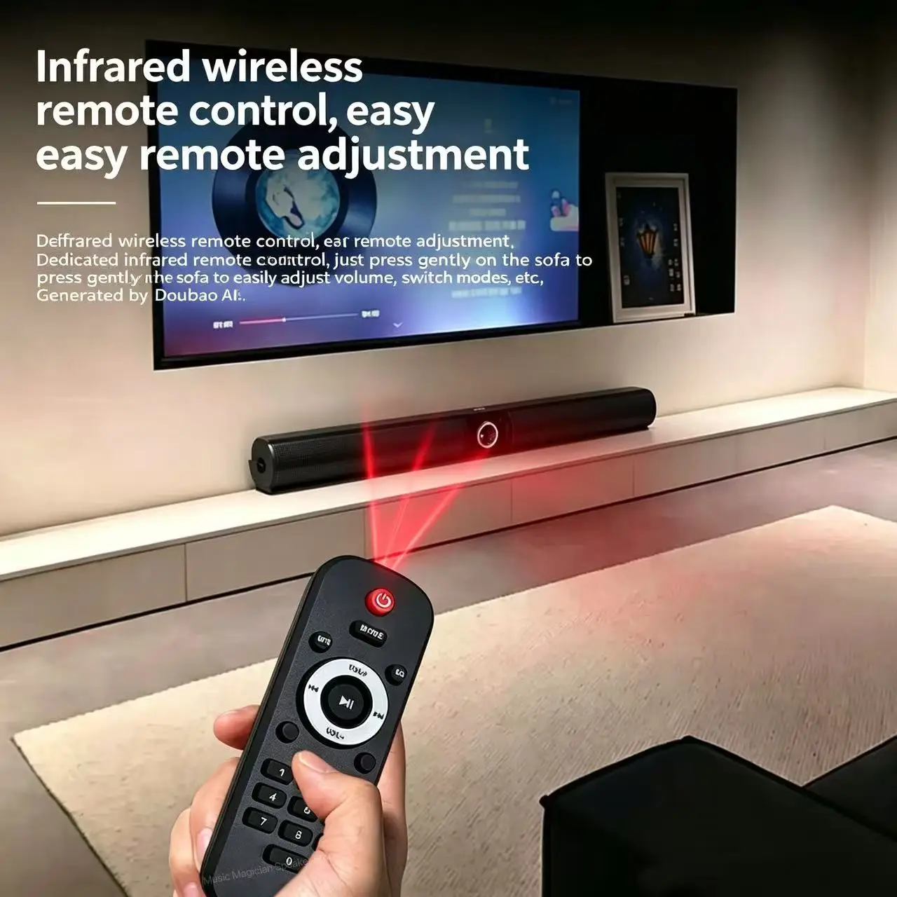 

caixa de som TV Sound Bar Home Theater Sound System Bluetooth Speaker Computer Speakers for TV Soundbar Box Subwoofer Radio