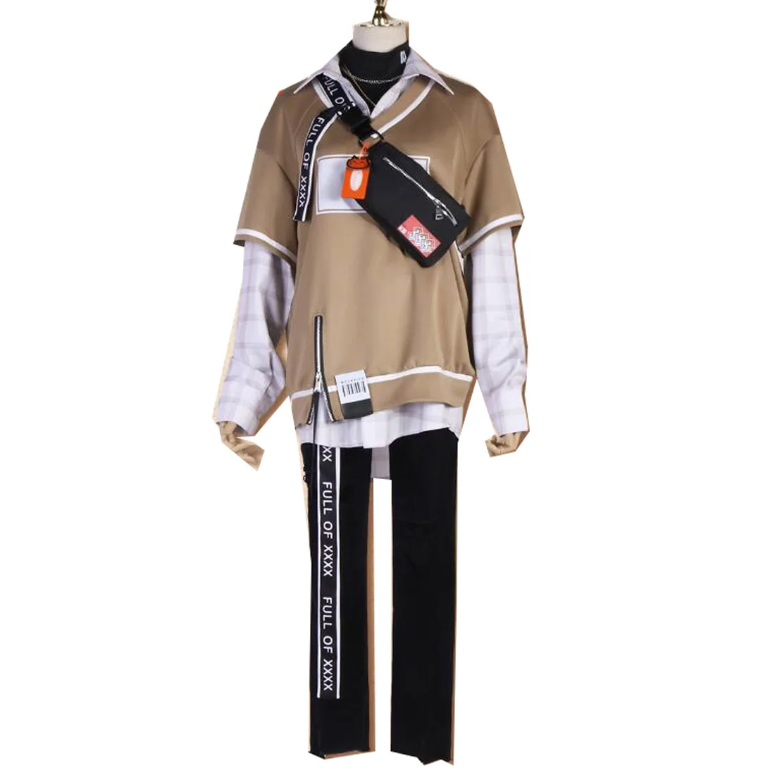 

2023 Alban Knox Vtuber Nijisanji Cosplay Costume New Clothes Fashion Handsome Uniform Halloween Party Outfit Customized