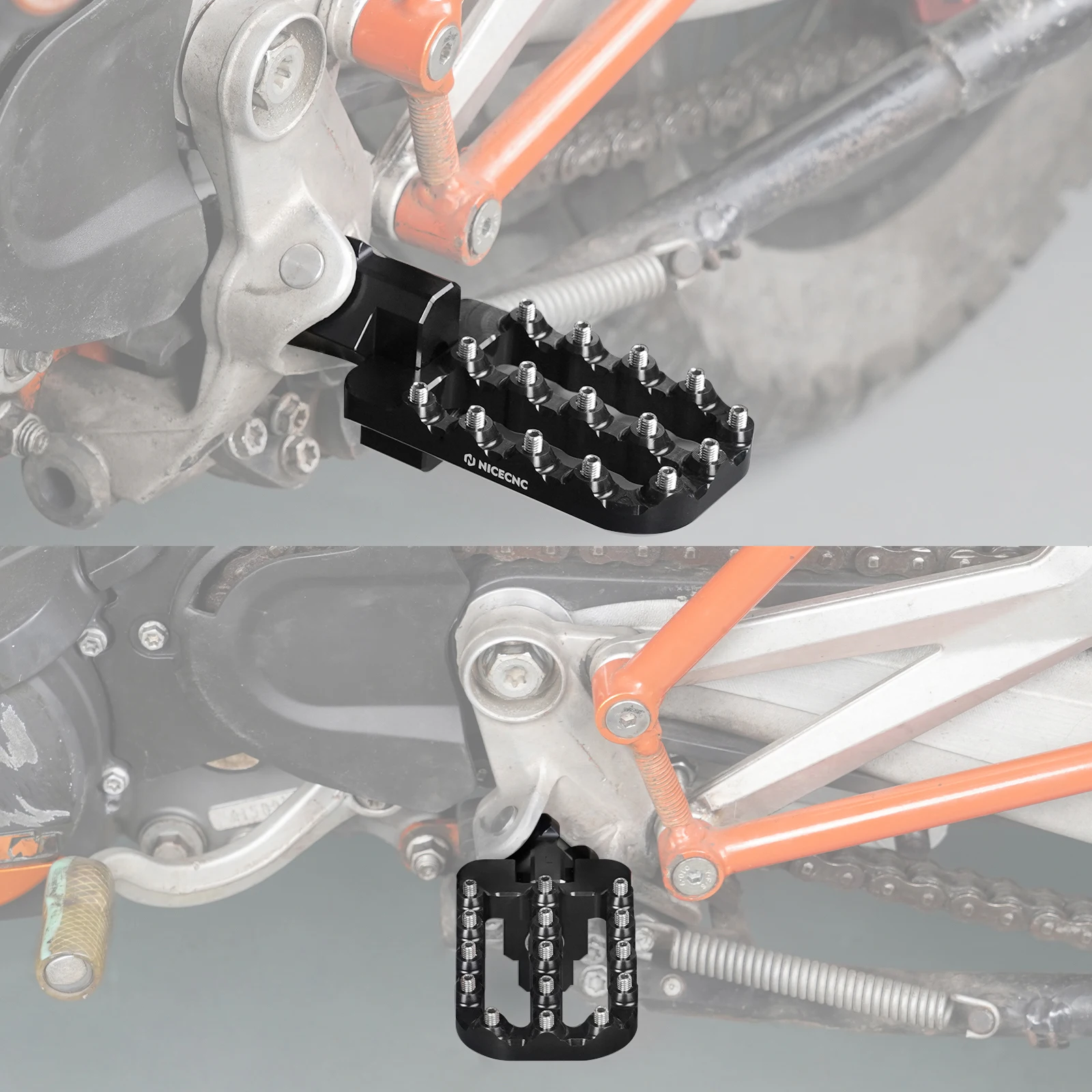 

For Husqvarna 701 SM Norden 901 Footpeg Lowered Footrests for KTM 690 Enduro R 690 SMCR 790 890 Adventure/R 1290 SAR SAS 990 ADV