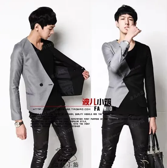 XS-6XL 2026 roupas masculinas femininas caminhada mostrar personalidade original blazer retalhos terno amantes cantor plus size costom