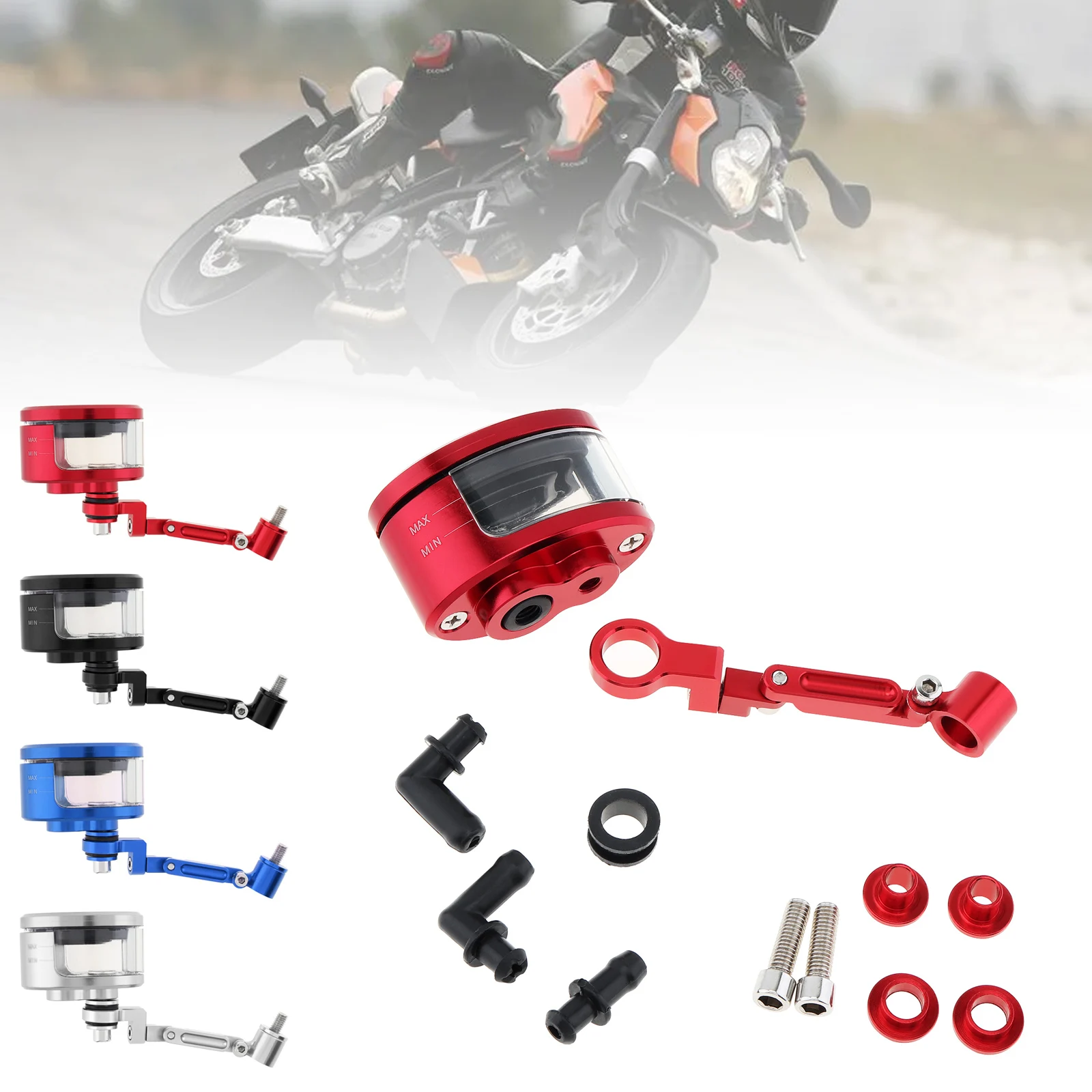 Универсальный передний тормозной клатч для мотоцикла, бутылка для жидкости, мастер-цилиндр, масляный резервуар, чашка для Hon-da CBR600RR CBR1000RR CBR600