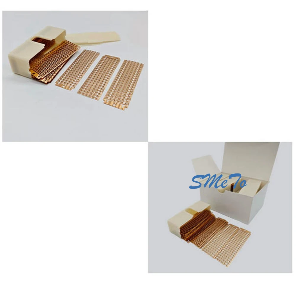 200 Stück Kupfer-Einzelspleiß-Clips, Rahmen- oder Rahmenklammern, SMT-Spleiß-Kupferklammern, Spleißklammern, Streifen-Spleiß-Clips – Detail 2