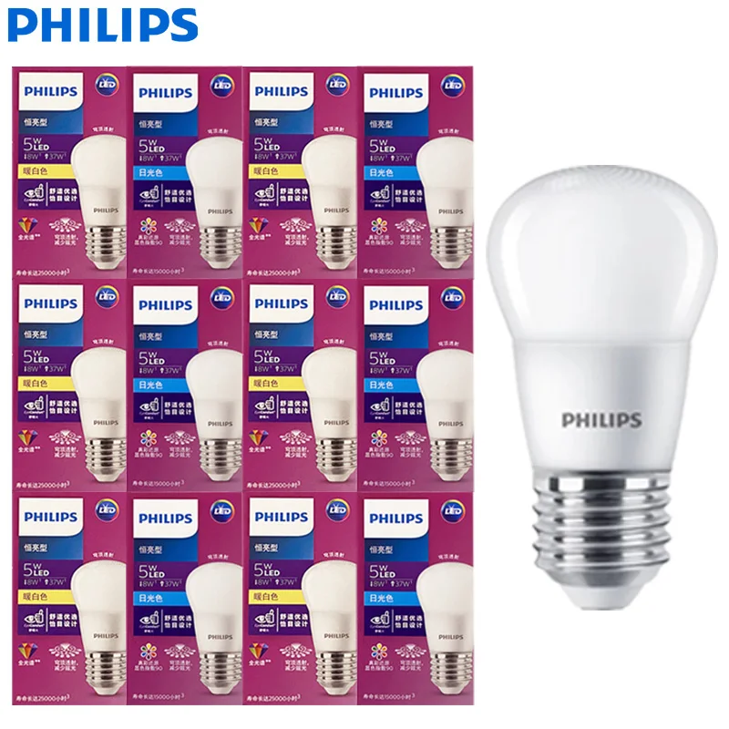 philips-mycare-original-p45-e27-lampadina-led-golf-5w-equivalente-a-37w-bianco-caldo-freddo-220v‑240v-per-lampade-da-interno