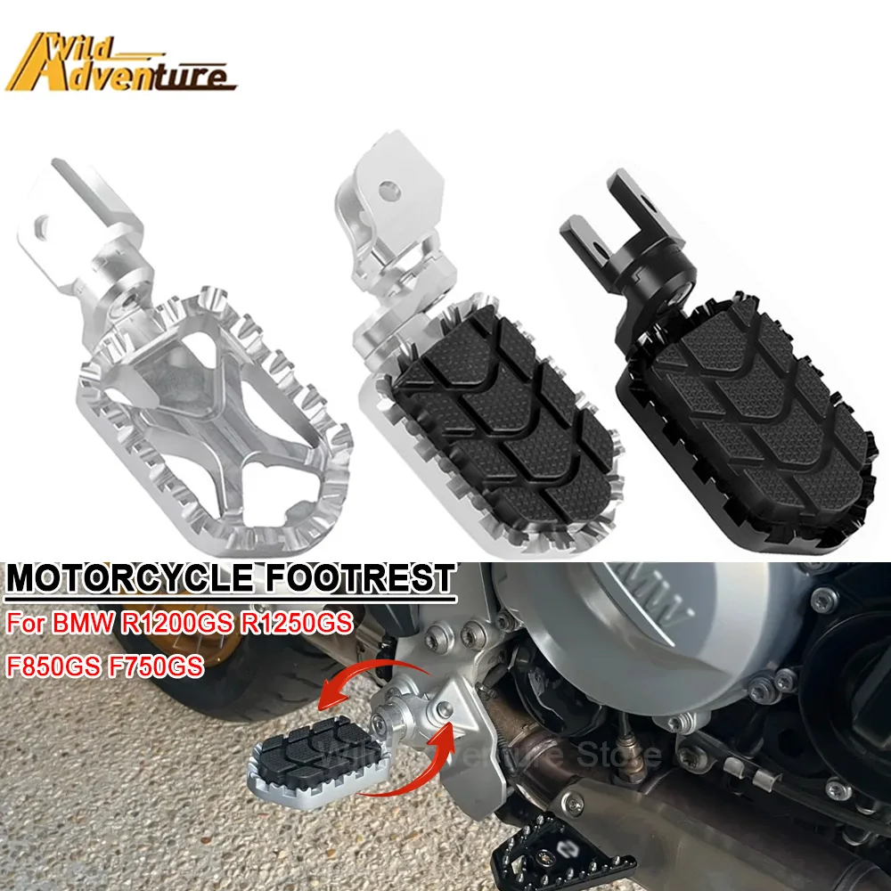 

Motorcycle Scaffolding Footrests Foot Pegs For BMW R1200GS ADV LC GS1200 R1250GS Adventure F850GS F750GS S1000XR Accessories