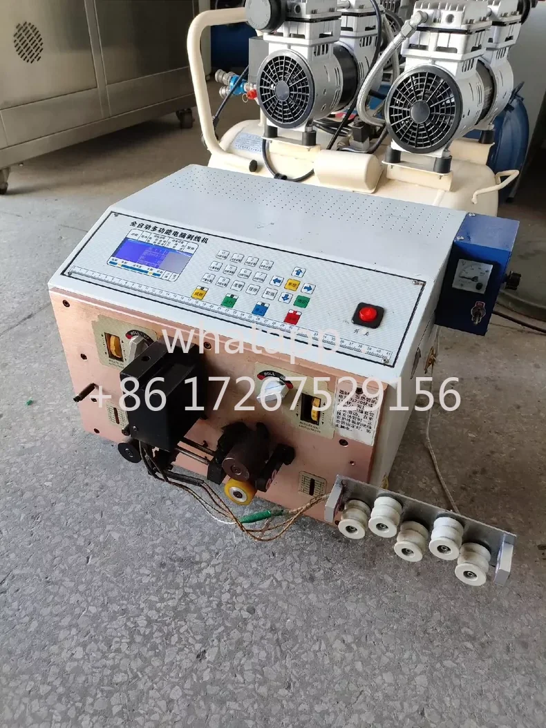 Original second-hand fully automatic computer multi-function wire stripping machine, good quality, nearly brand new, with intact