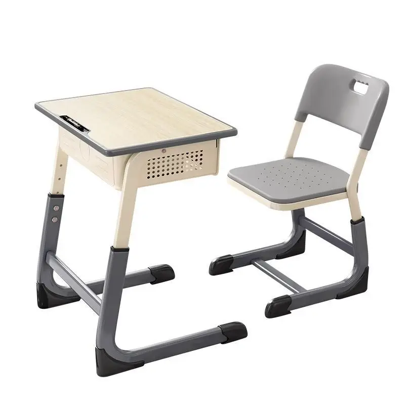 Desks and chairs training tutoring cram school desks and chairs lifting desk thickening study table