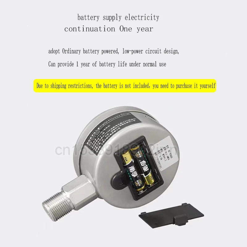 Electronic Digital Display Pressure Gauge Class 0.2 High Precision Digital Display Hhydraulic Negative Pressure Shockproof Gauge