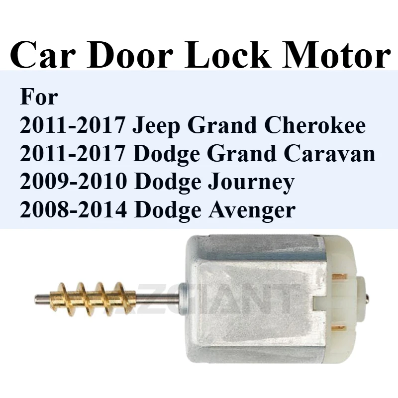 

For Jeep Grand Cherokee Dodge Grand Caravan Journey Avenger Car Parts Door Lock Motor Central Control Locking Actuator DC Engine