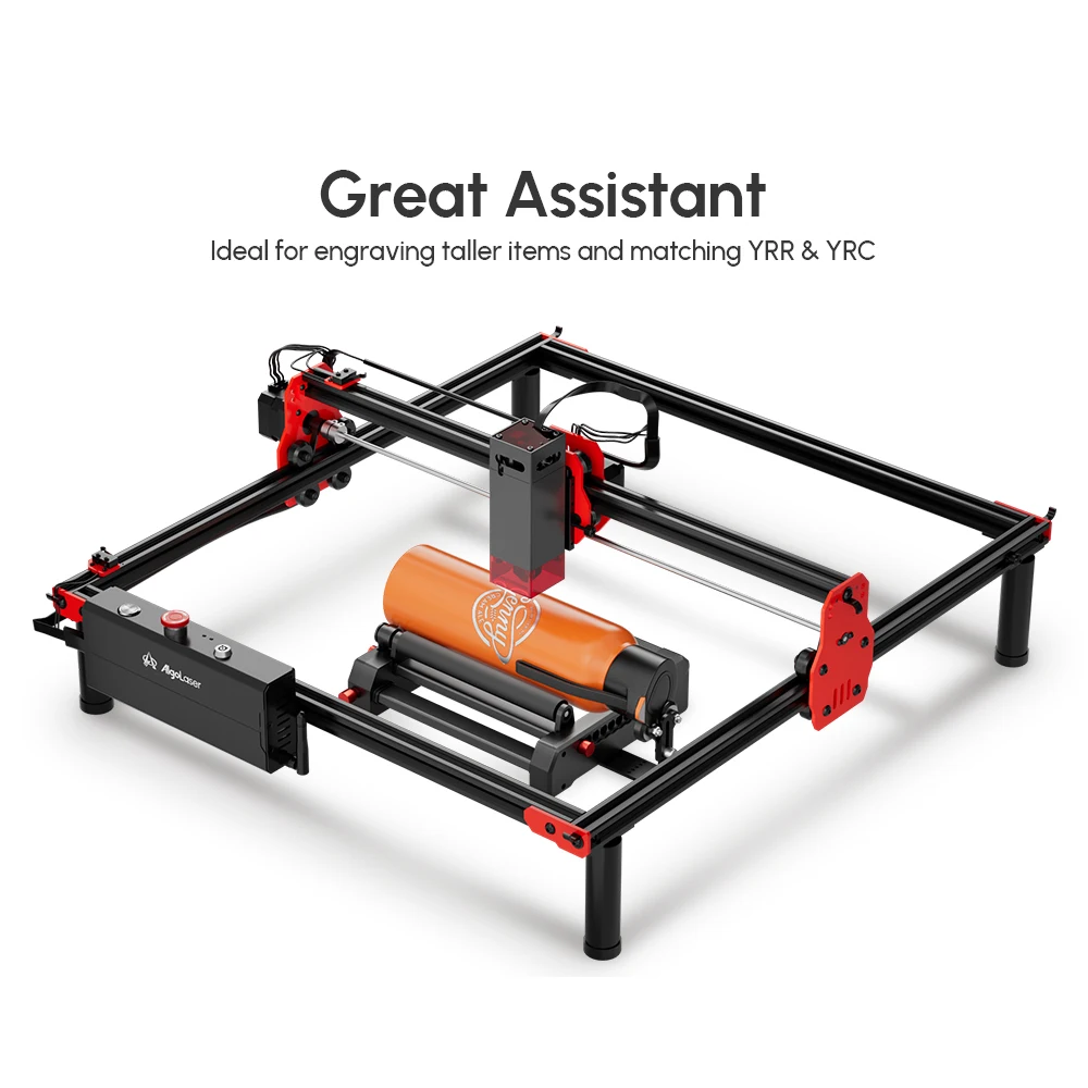 Algolaser Engraver Raiser Feets Suitable for Working with Rotary Roller Raised Height Up to 150mm Legs For Alpha Delta DIY MK2