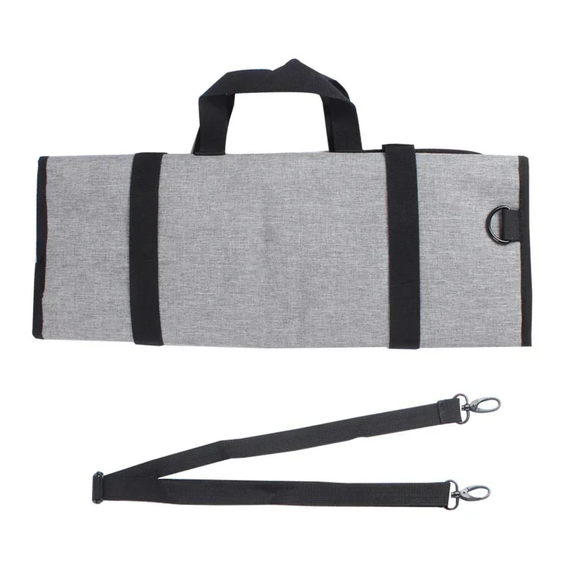 16 فتحة في الهواء الطلق نزهة سكين الطاهي حقيبة لفة حقيبة المهنية طوي حمل الساطور القطاعة Santoku سكين تخزين جيوب