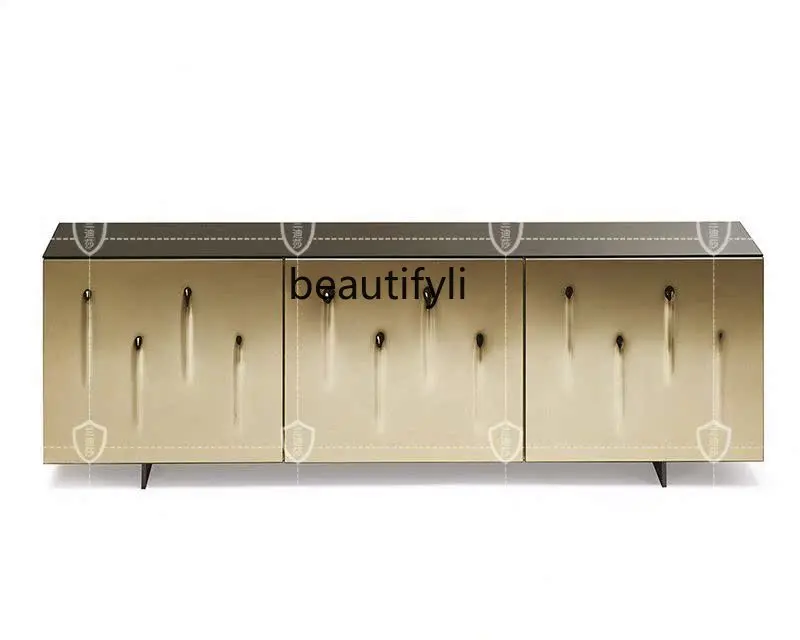 

Italian Modern Light Luxury Sideboard Modern Simple Hallway Storage Locker