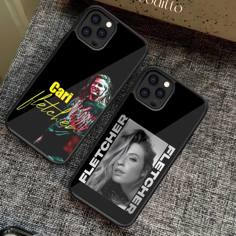 Singer CARI FLETCHER Phone Case For Iphone 14 13 12 11 Pro Max Mini 7 8 6 Plus Se Xr X Xs 2020 Fundas Shell PC+TPU Cover