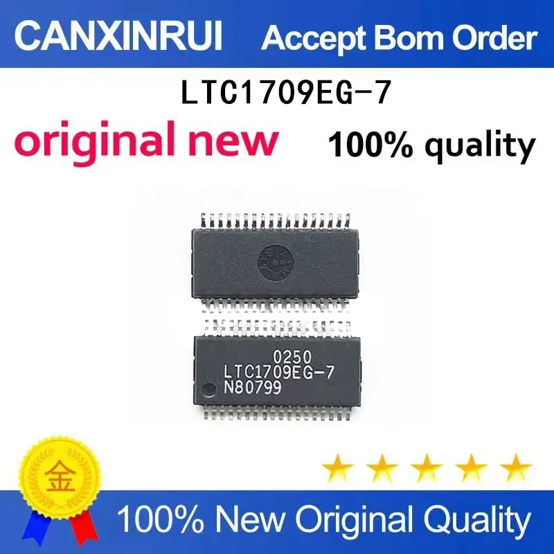 (5-100 Pieces) LTC1709EG-7 # TRPBF TSSOP-36 LTC1709EG-7 SMT double-sided foot brand new in stock