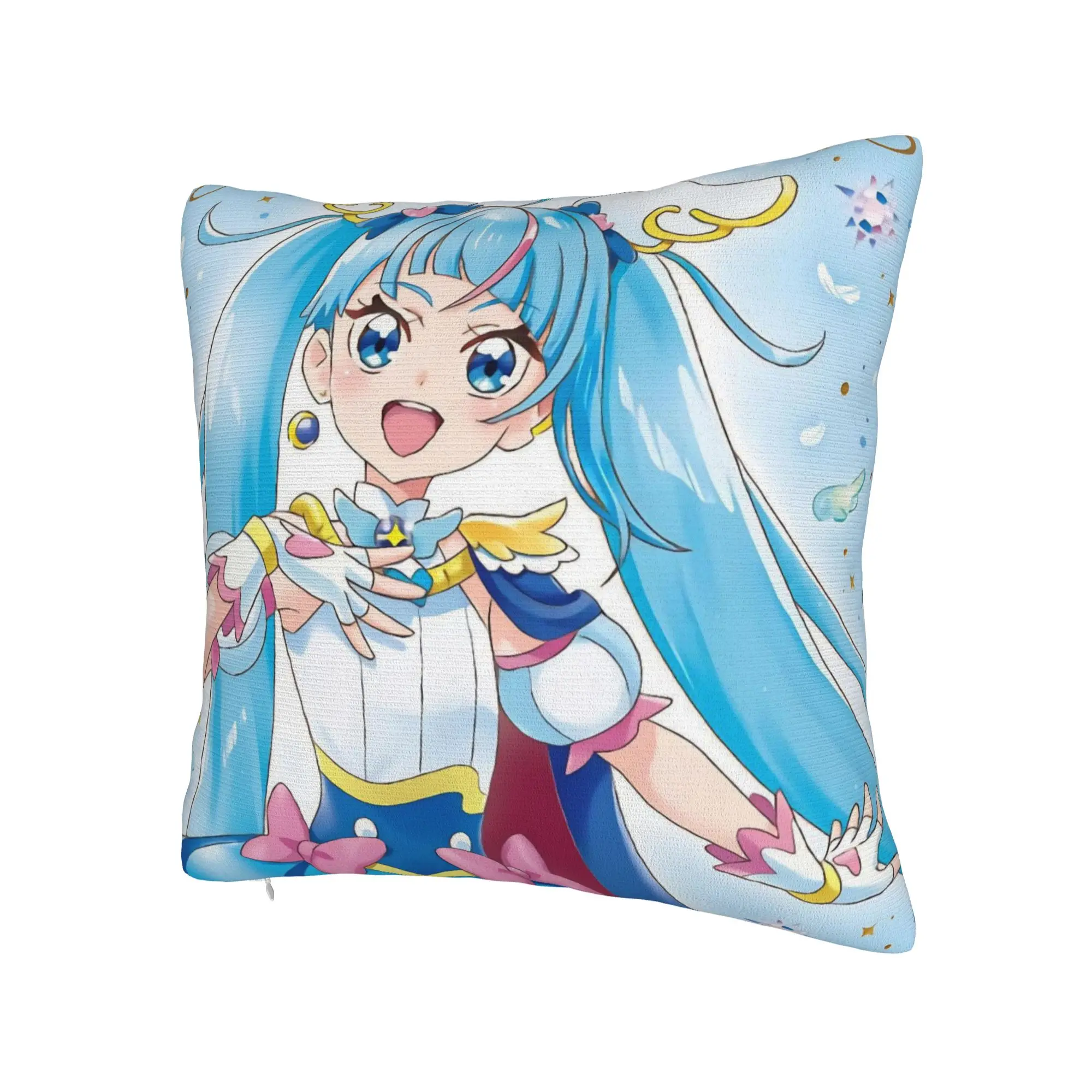 Decorative Pillow Covers Soaring Sky Pretty Cure Merchandise Home  Throw Pillow Case Cover Drop Shipping Multiple Sizes