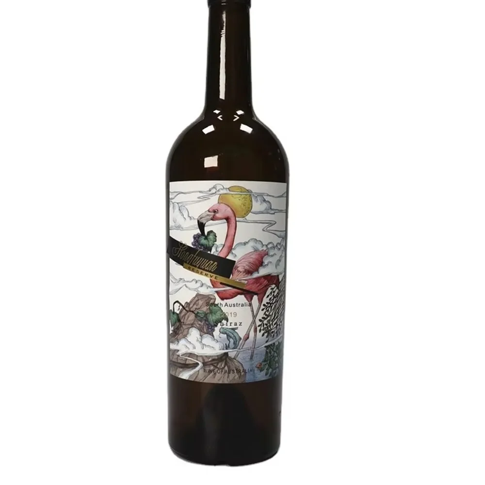 Luxury Custom Wine Labels｜Foil Stamping｜Glossy