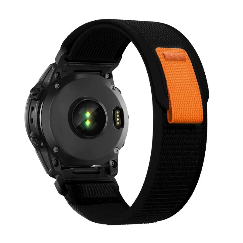 20 22 mm 26 mm Loop Nylon Quick Fit Armband für Garmin Fenix 7X 7 Pro Fenix 6X 6 5X 5Plus Tactix8 Forerunner 965 955 Enduro 2 Band