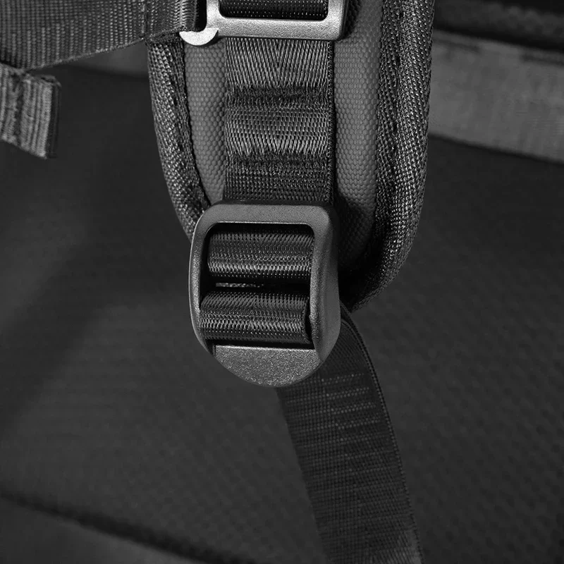 Unisex Modischer Minimalistischer Großraum-Wasserdichter Rucksack Tragbare College-Schultasche Trendiger Designer-Rucksack für Männer – Detail 29