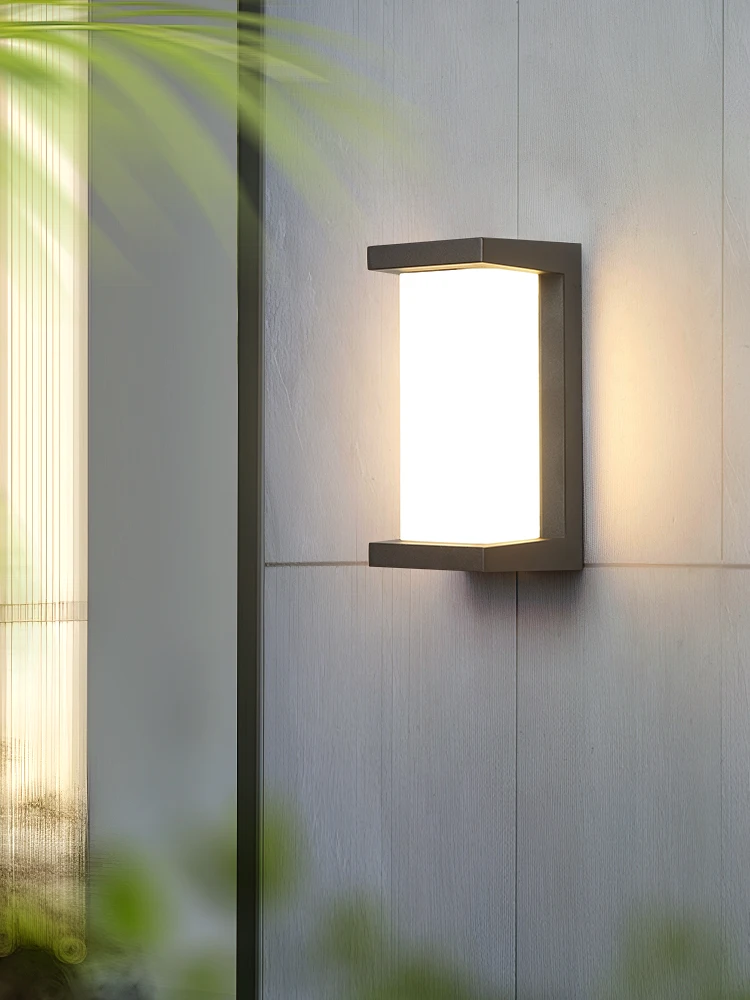 LED في الهواء الطلق الجدار الخفيفة الحديثة داخلي المنزل مقاوم للماء IP65 فناء ضوء الشرفة ضوء شرفة الجدار ضوء بارك ضوء الزخرفية