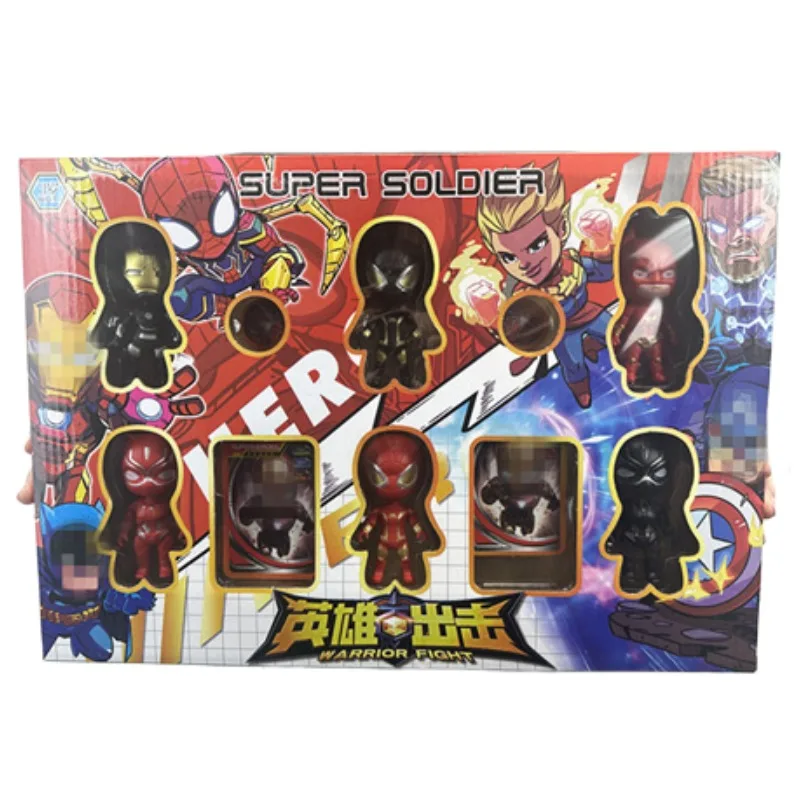 Nova marvel os vingadores spiderman homem de ferro filmes periféricos criativo dos desenhos animados modelos de brinquedos das crianças presentes do feriado atacado