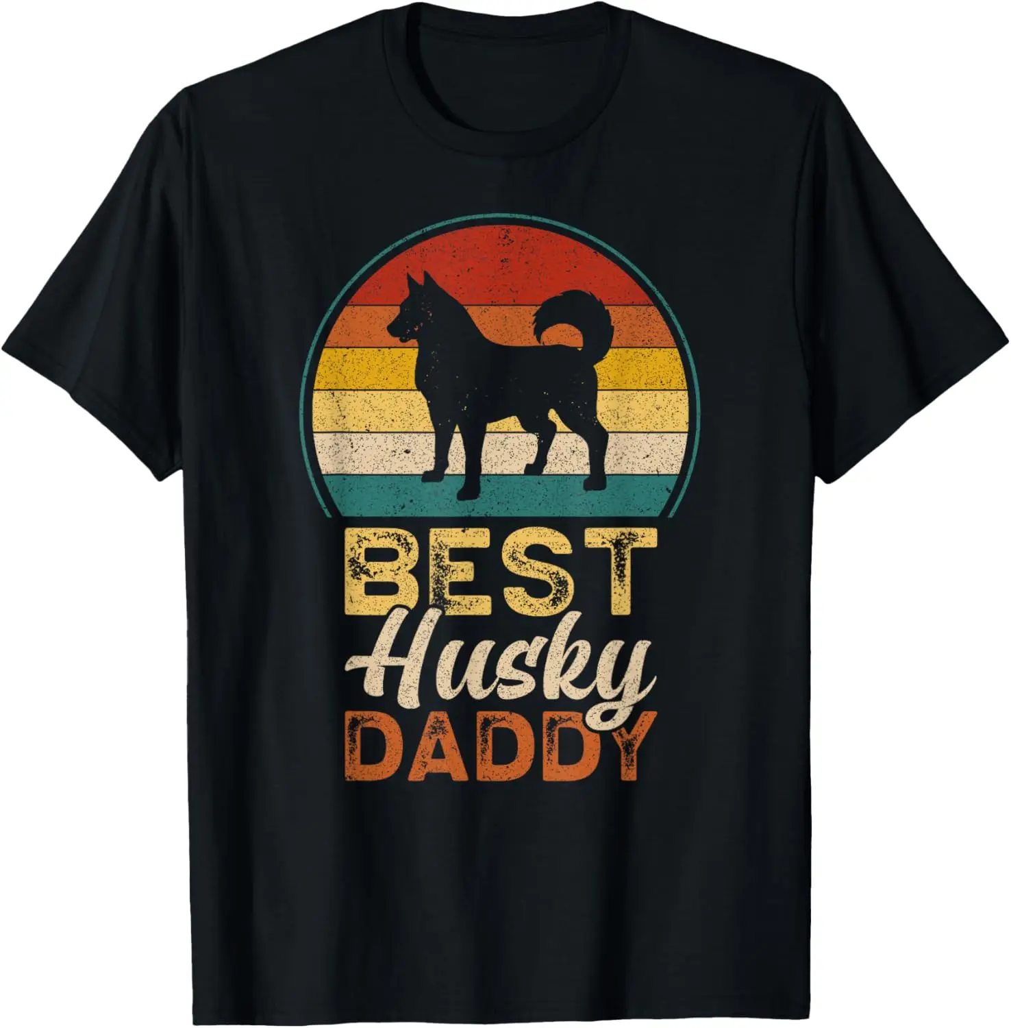 

Best Husky Daddy, Father's Day, Siberian Husky Dad T-Shirt