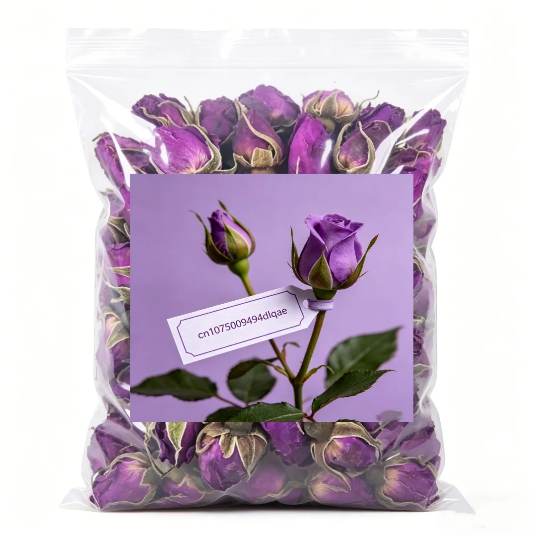 Fleurs séchées 100% naturelles, bourgeons de roses séchées rouges, violets, roses pour la décoration de mariage, pot-pourri, fabrication de bougies, savons, décoration de la maison DIY